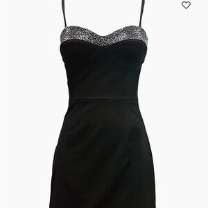 Dress the Population Cara Embellished Bustier Dress
